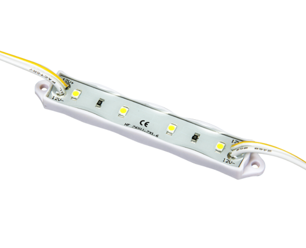 Модуль 3528/4leds DC 12V 6000-7000K IP 65 (уп 10шт) Jazzway (распродажа) - 1шт.